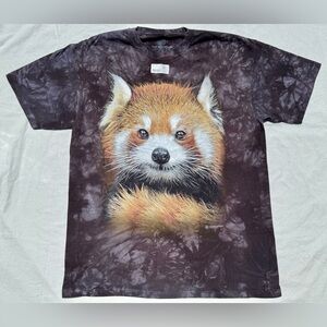 The Mountain Brown Red Panda Kids T-Shirt